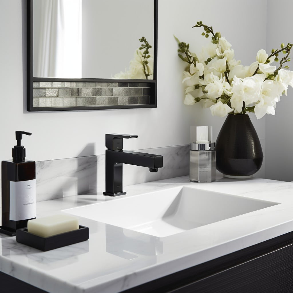 Smart Faucets Modern Guest Bathroom