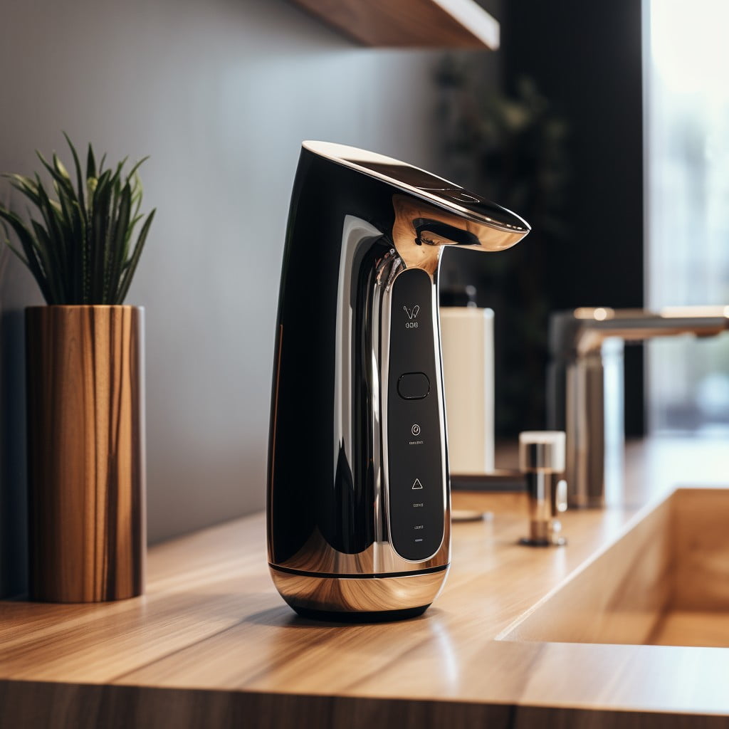 Touchless Soap Dispenser Modern Guest Bathroom