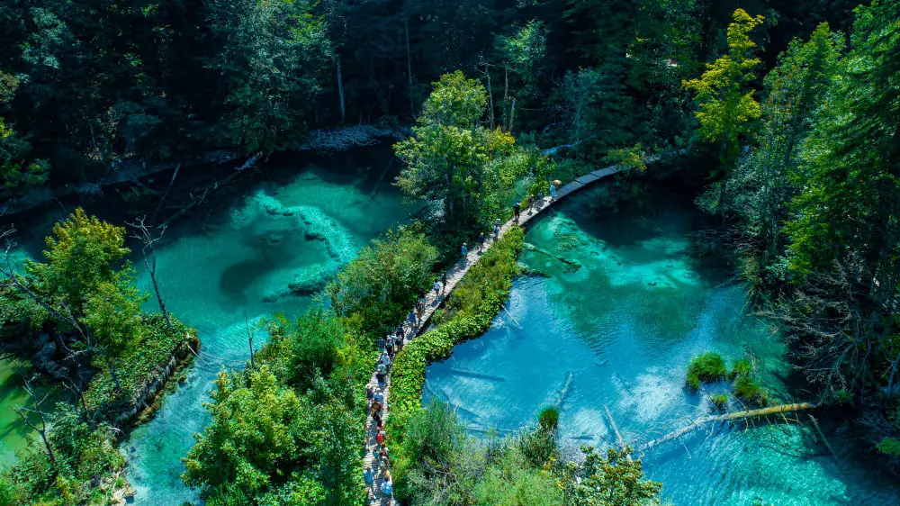 Touring the Plitvice Lakes