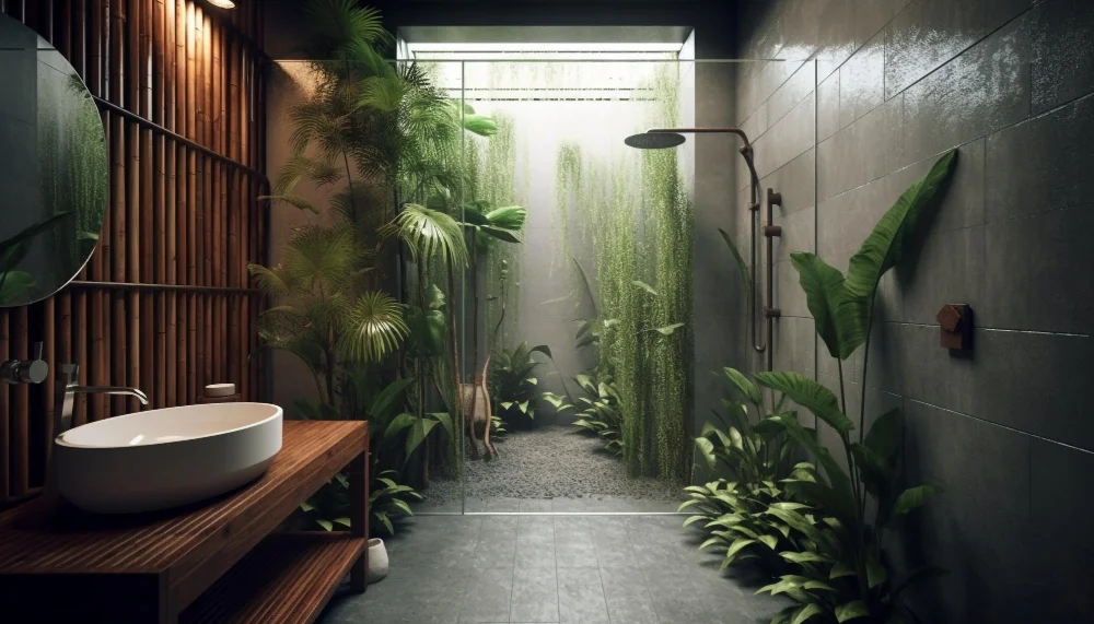 Tropical Oasis Bathroom