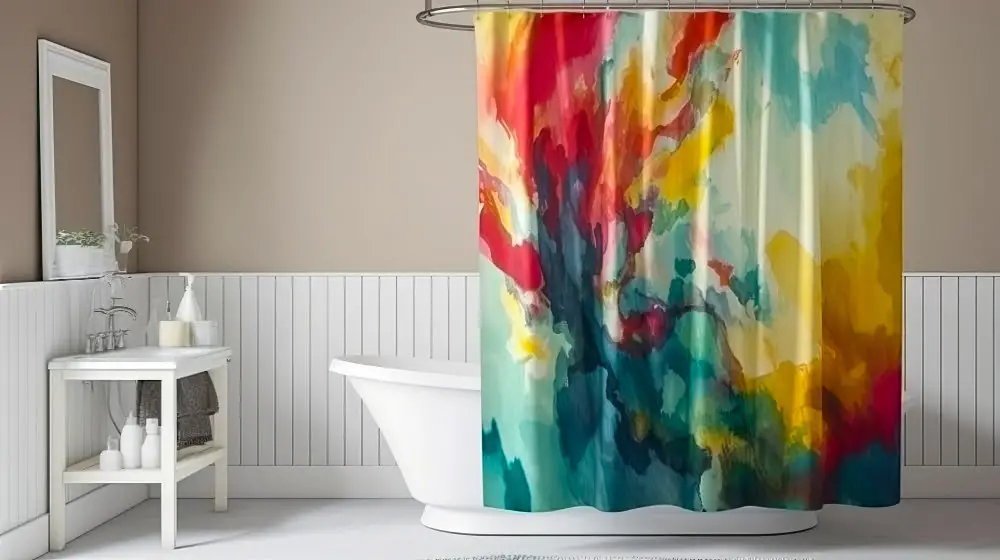 Unique Shower Curtains Teen Bathroom