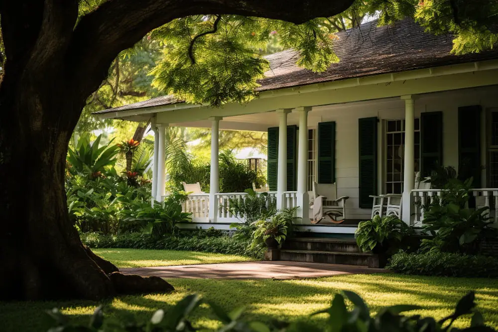 Use Shade Trees and Greenery