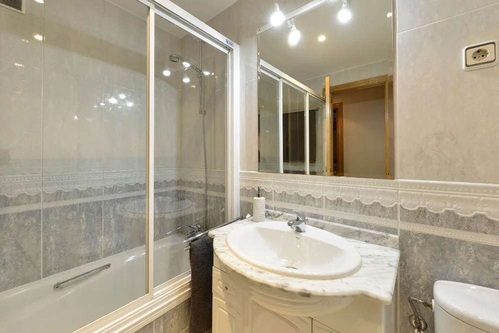 bathroom Frameless Mirror