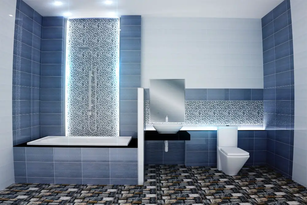 bathroom nautical tiles