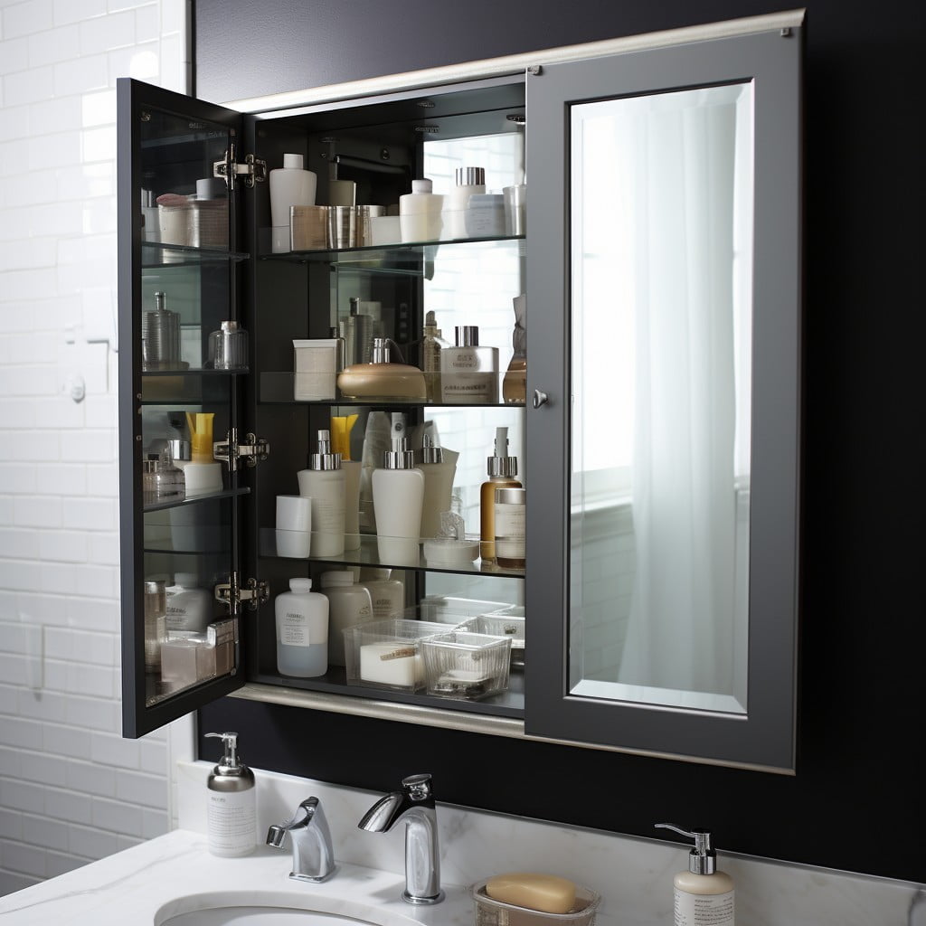 Add a Medicine Cabinet Bathroom Makeover