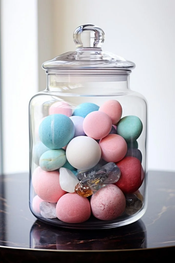 Bath Bomb Storage Jar Bathroom Jar --ar 2:3