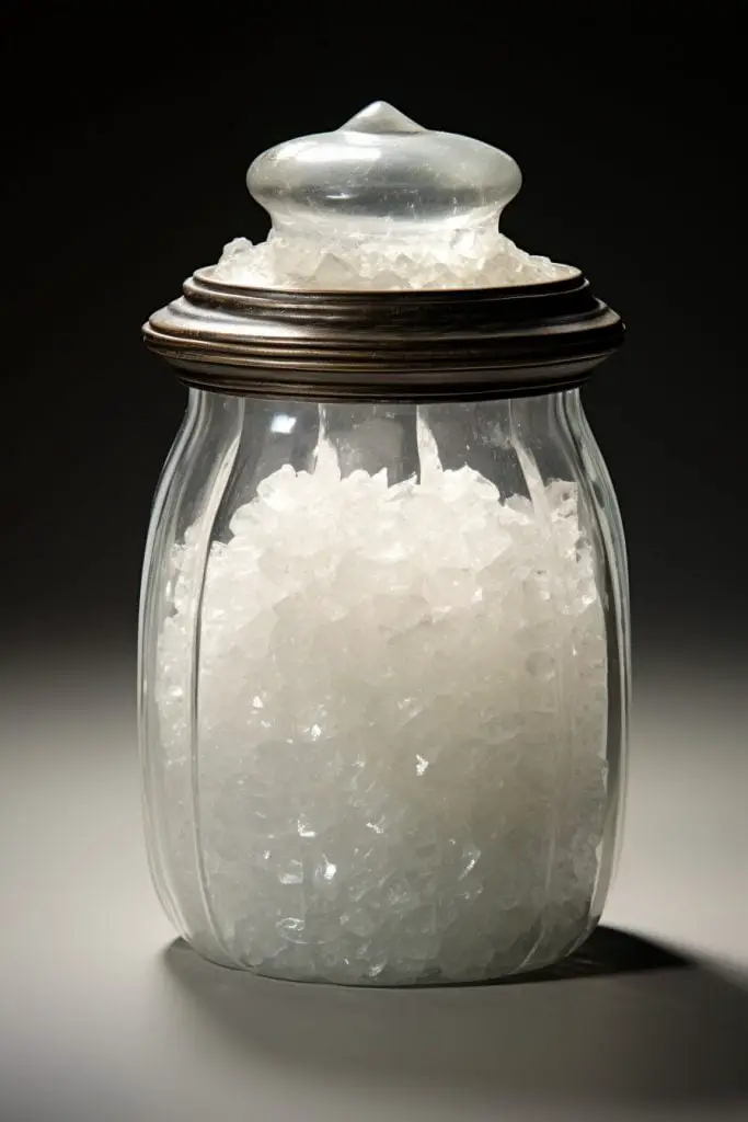 Bath Salt Jar Bathroom Jar --ar 2:3