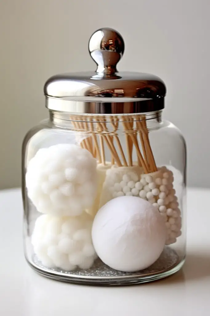 Beauty Sponge Holder Jar Bathroom Jar --ar 2:3