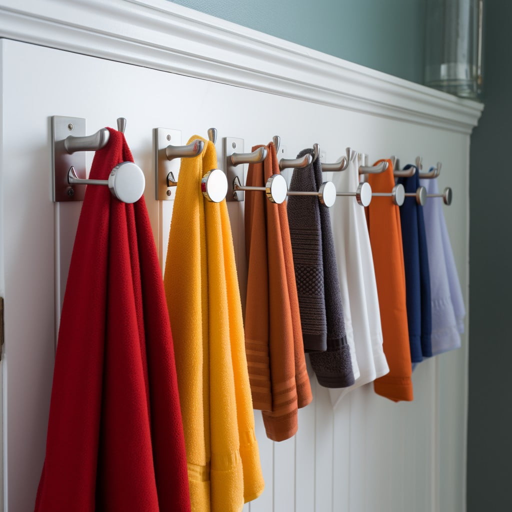 Behind-the-door Hooks Bathroom Closet 