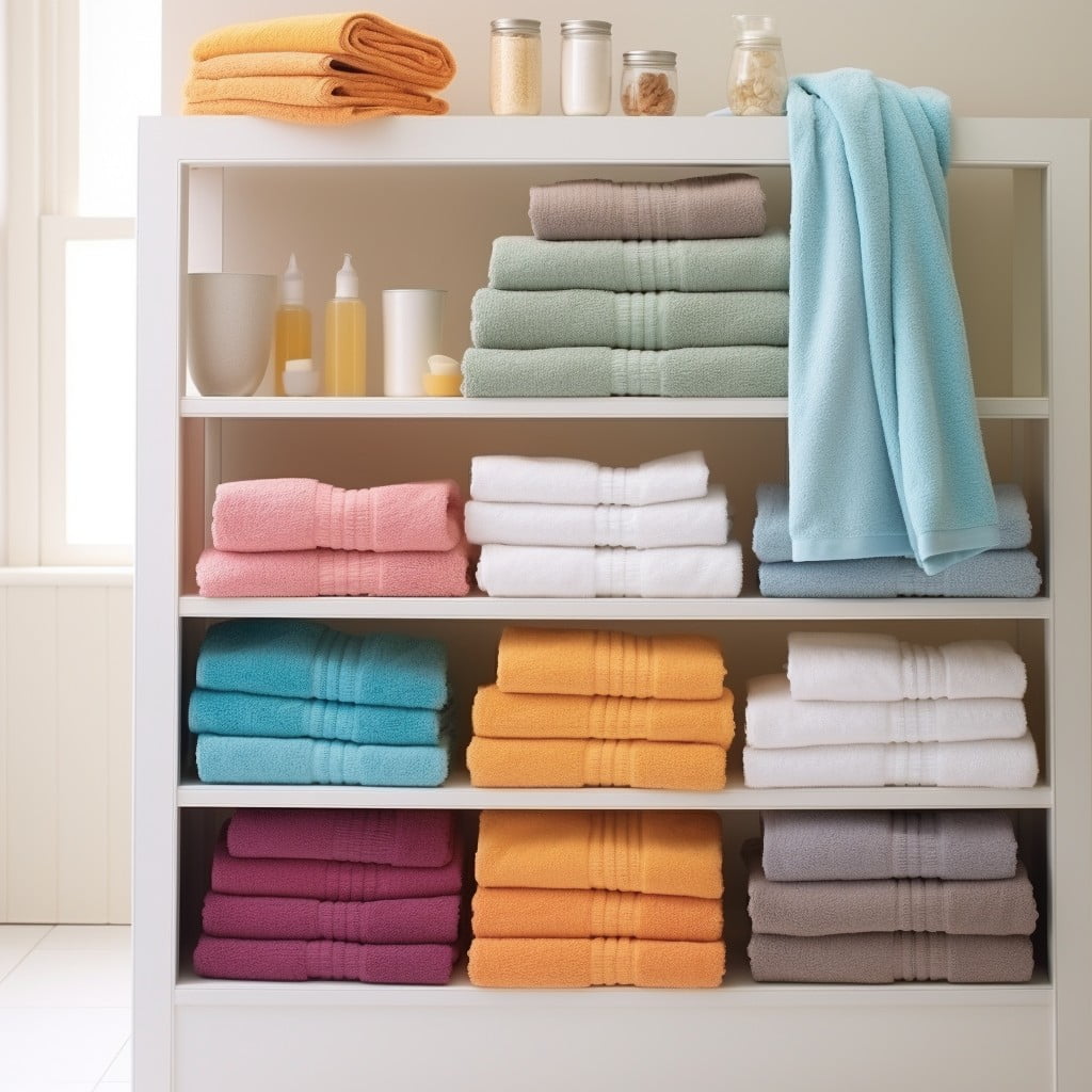 Bathroom Towel Ideas Creative Suggestions for Storage and Display