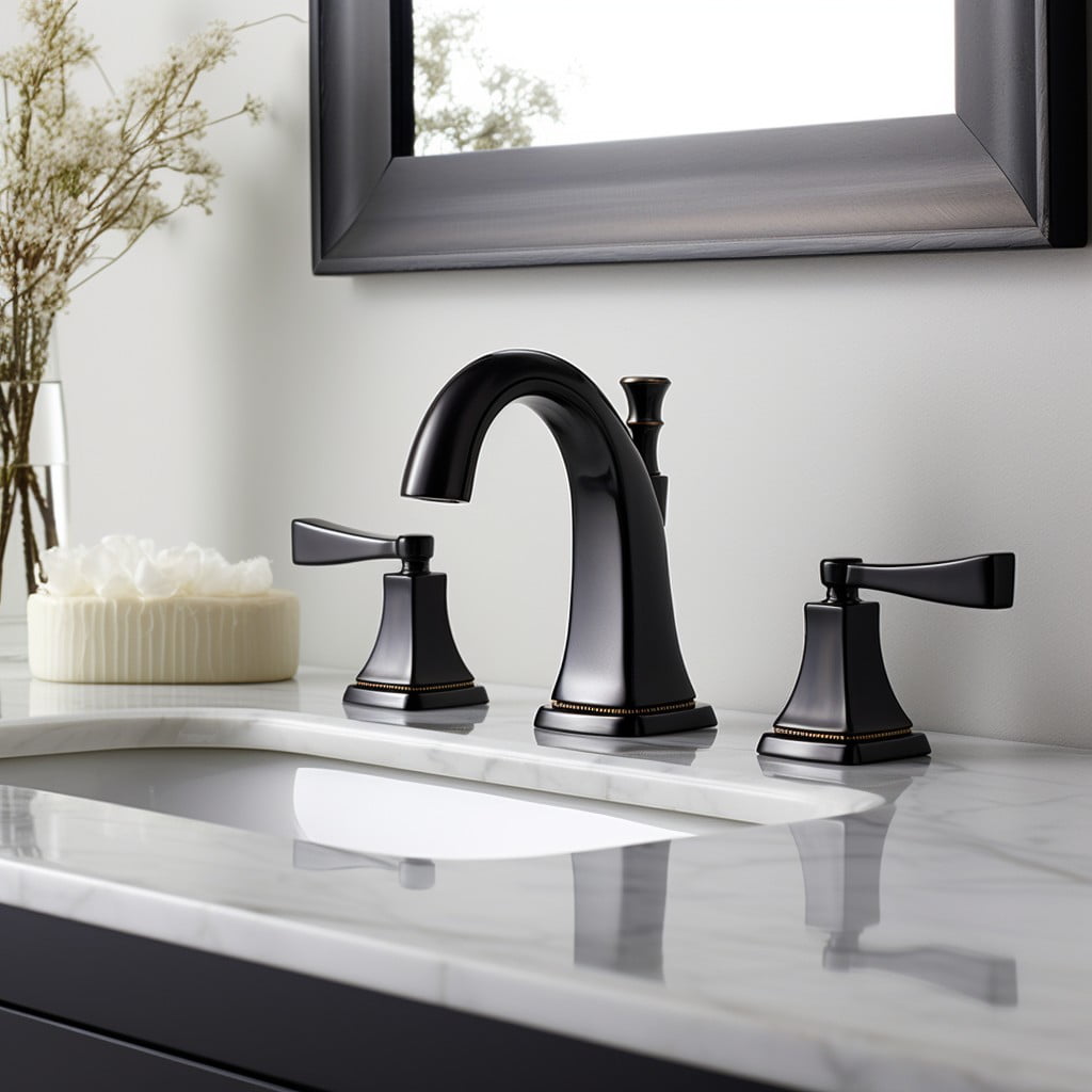 Change Faucets Bathroom Makeover