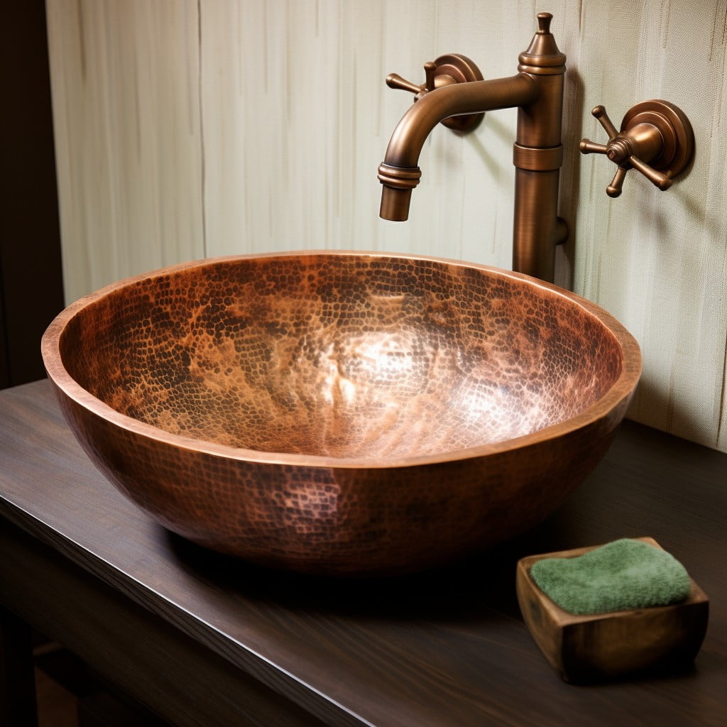 Copper Basin Sink Bathroom Sink