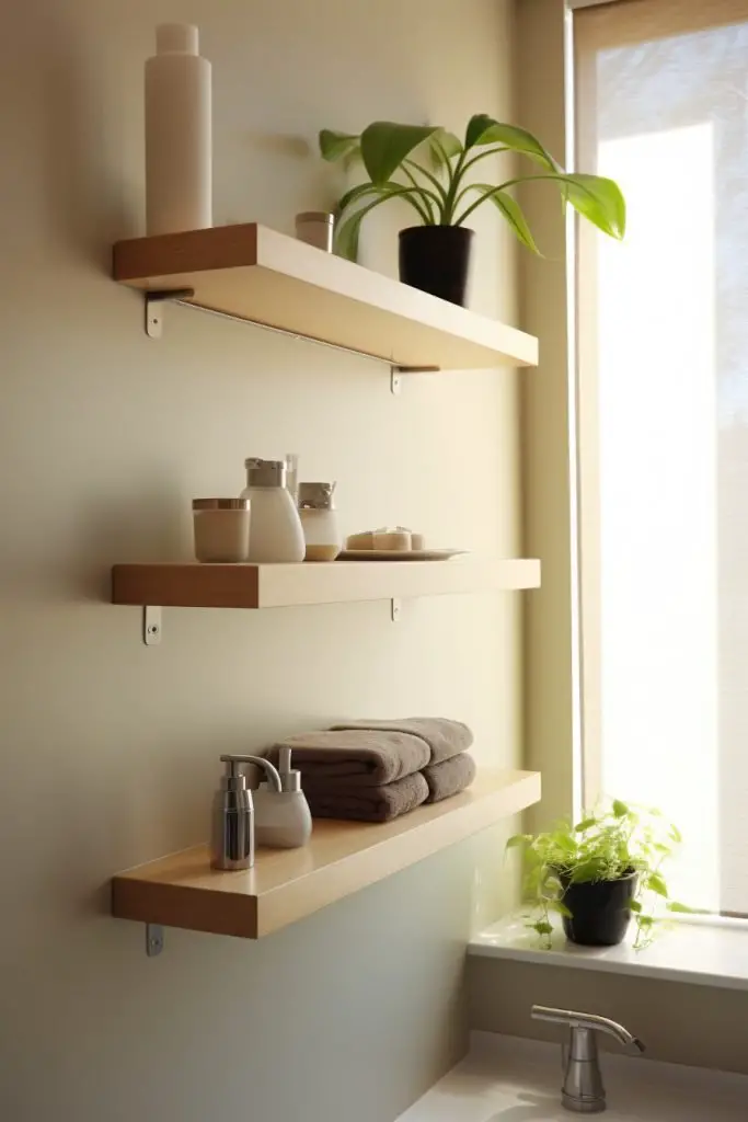 Floating Bathroom Shelves Bathroom Hardware--ar 2:3
