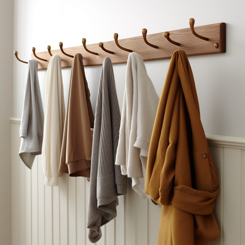 Hooks for Hanging Robes or Towels Bathroom Closet Organization