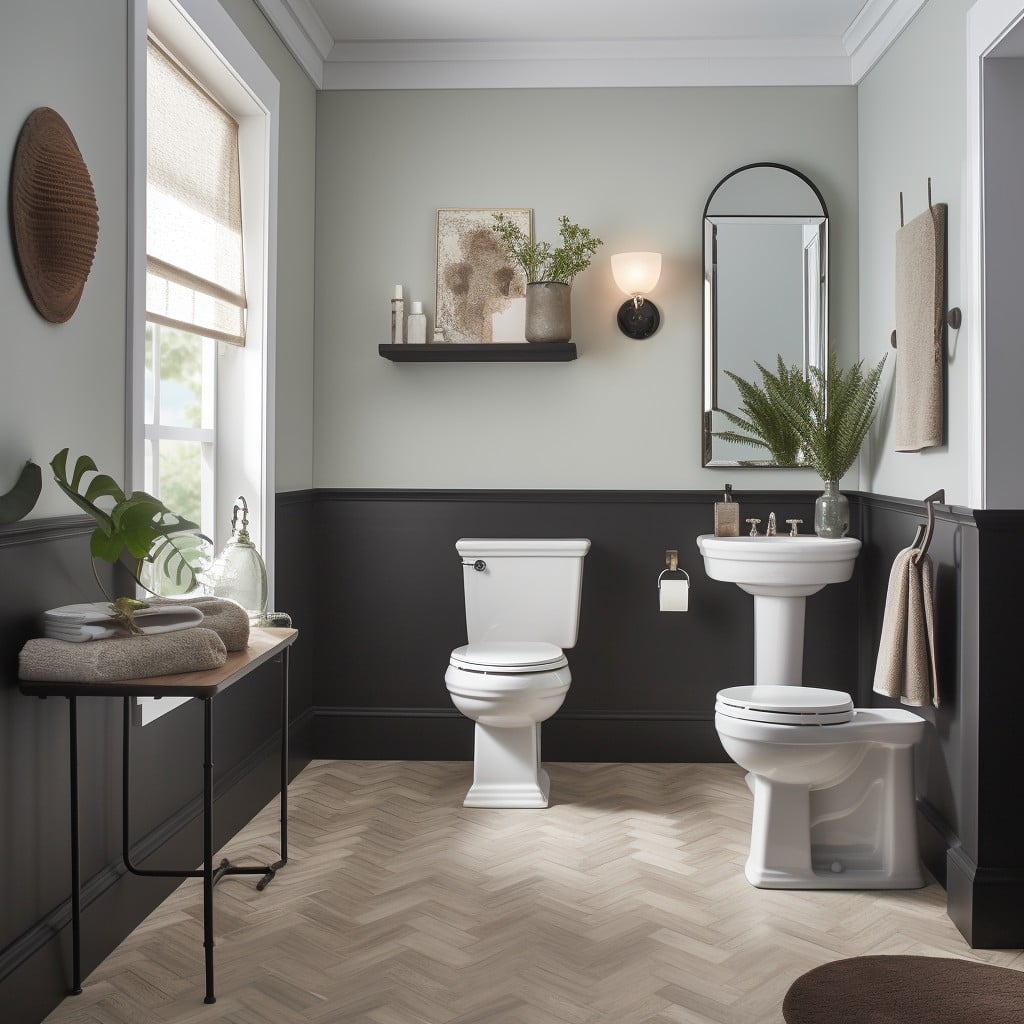 Install a New Toilet Bathroom Makeover