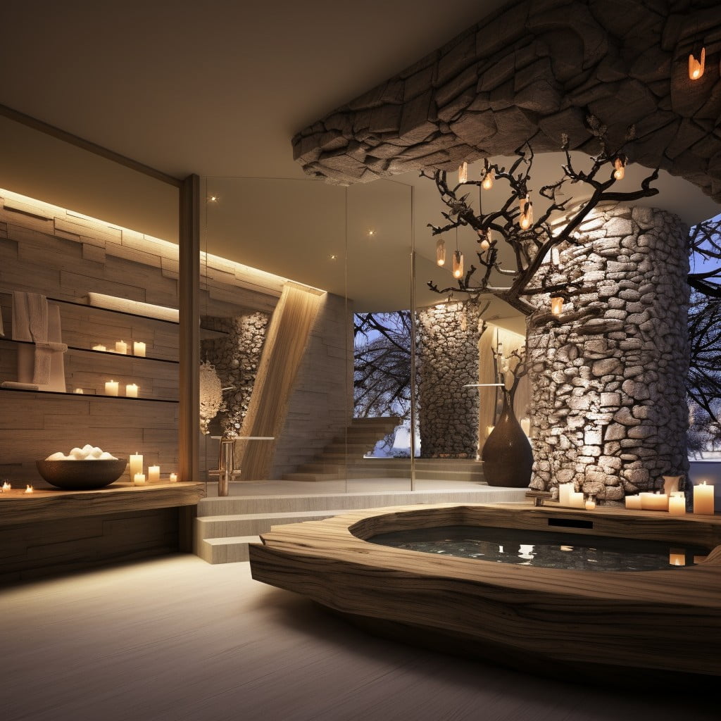 Luxury Spa Retreat Bathroom Theme