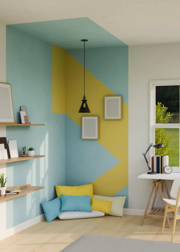 Paint Accent Walls in Bold Colors