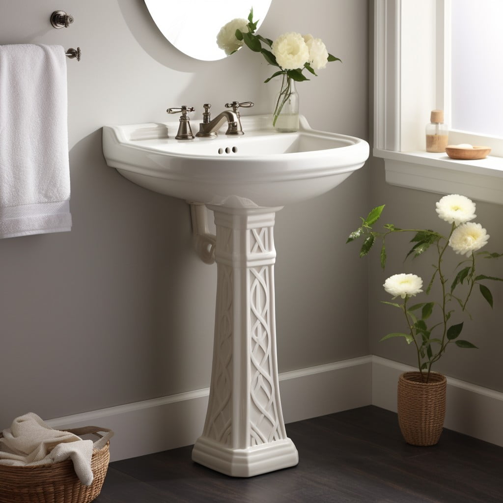 Pedestal Sink Bathroom Sink