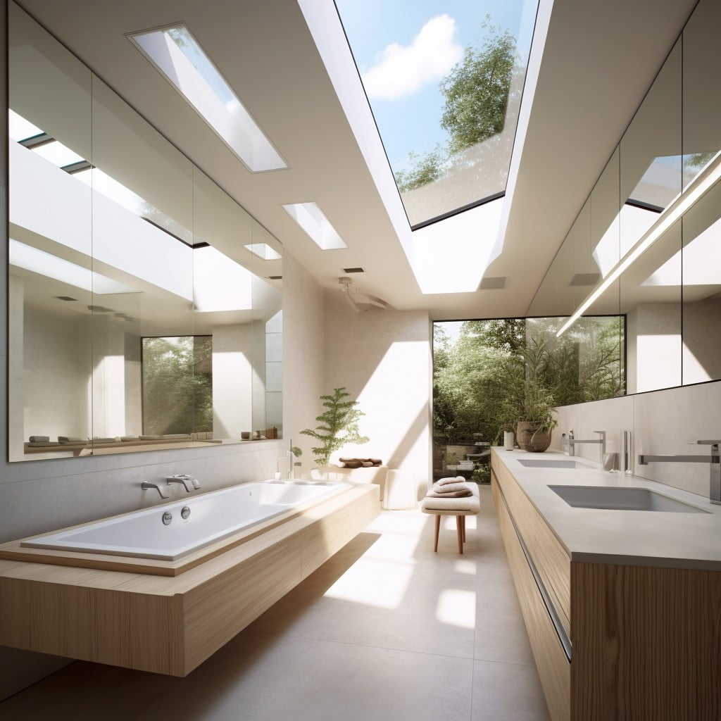 Skylight Installation Bathroom Layout