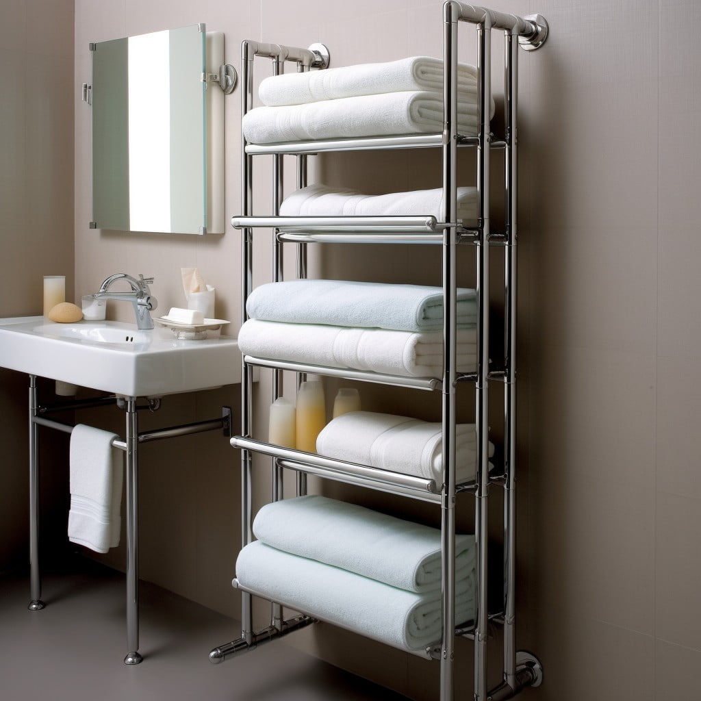 Towel Racks Bathroom Closet 