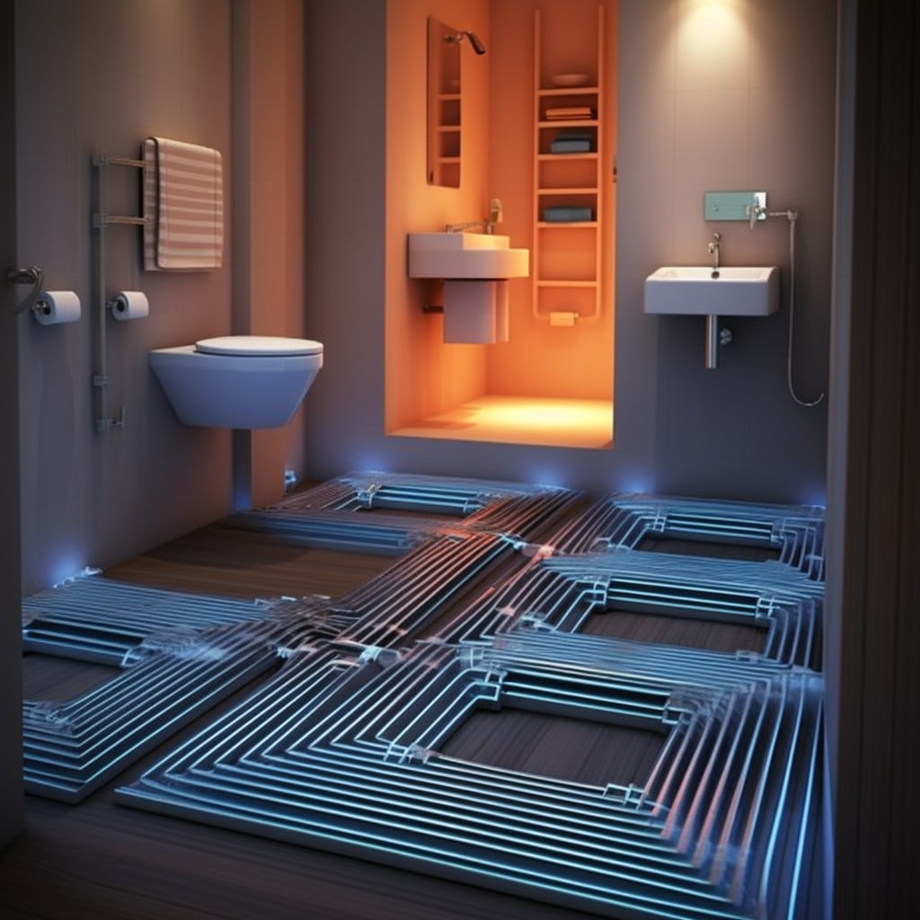 Underfloor Heating Bathroom Layout