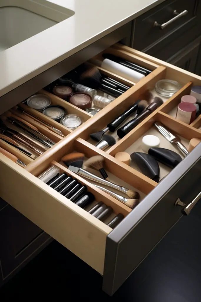 
Use Drawer Dividers Bathroom Drawer --ar 2:3