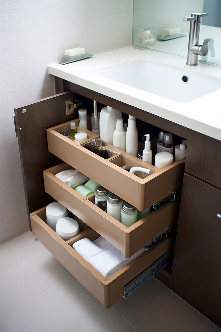 20 Smart Bathroom Vanity Organization Ideas for a Tidy Space