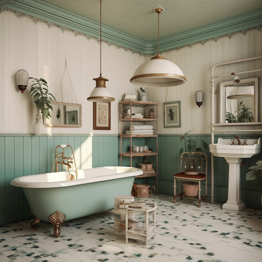 Vintage Classic Bathroom Theme
