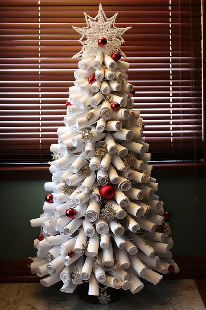christmas tree toilet paper roll