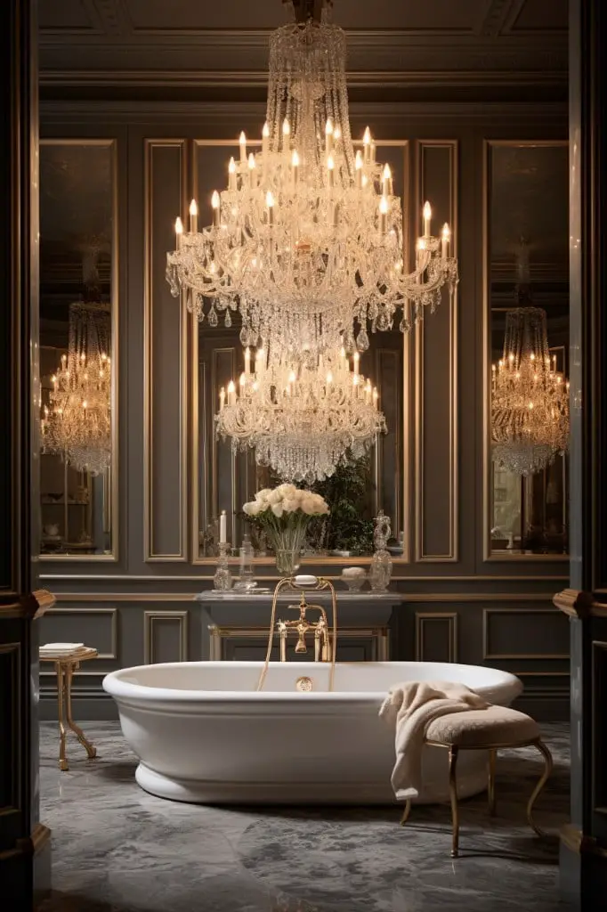 crystal chandelier