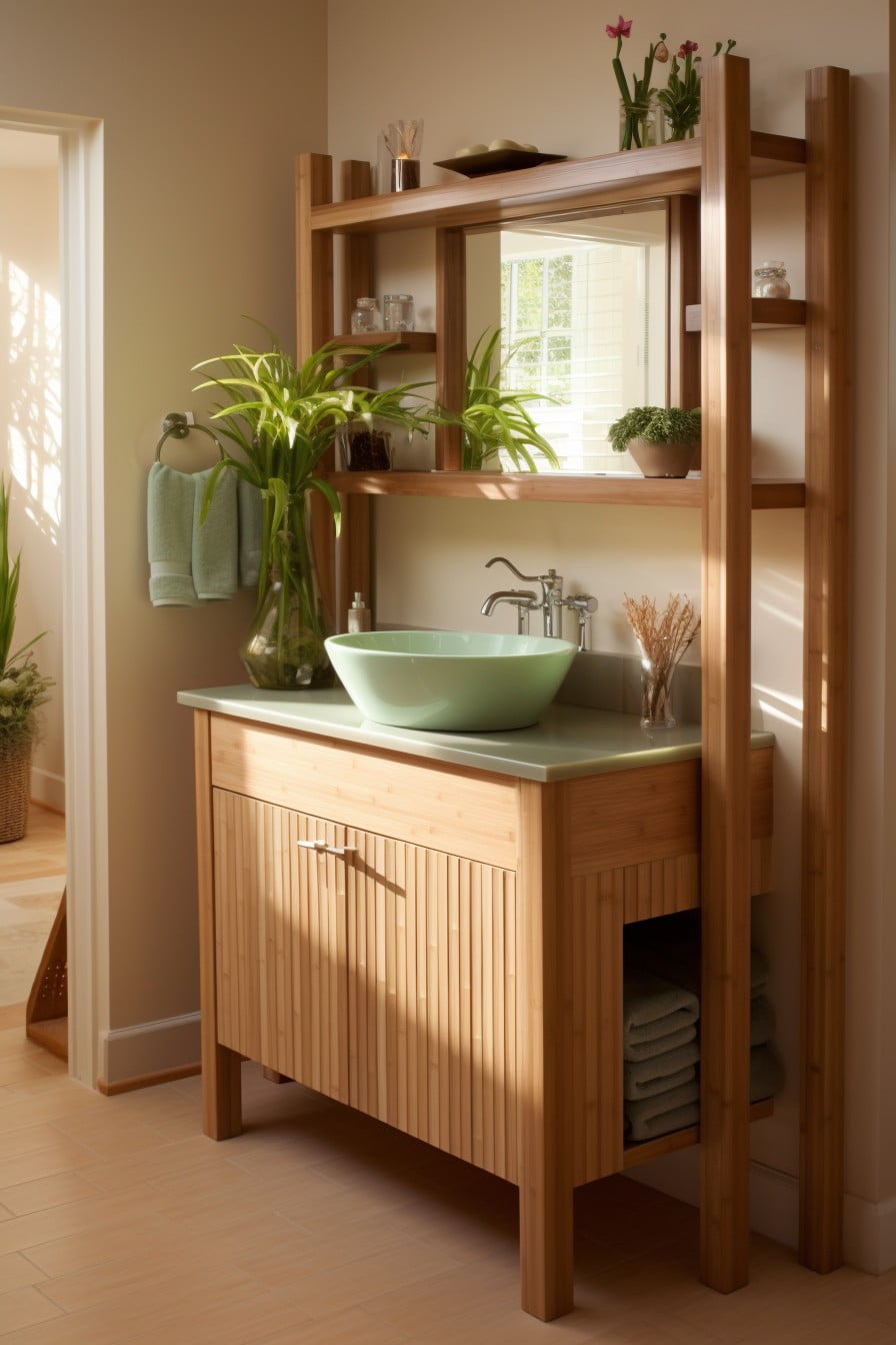 eco friendly bamboo cabinets