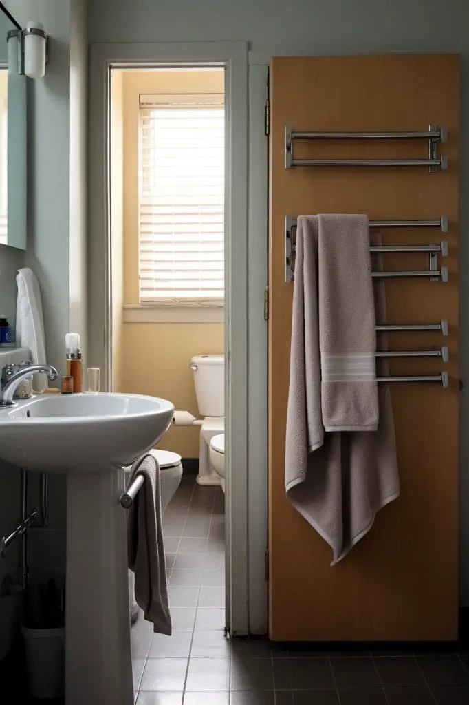 hang over the door towel racks