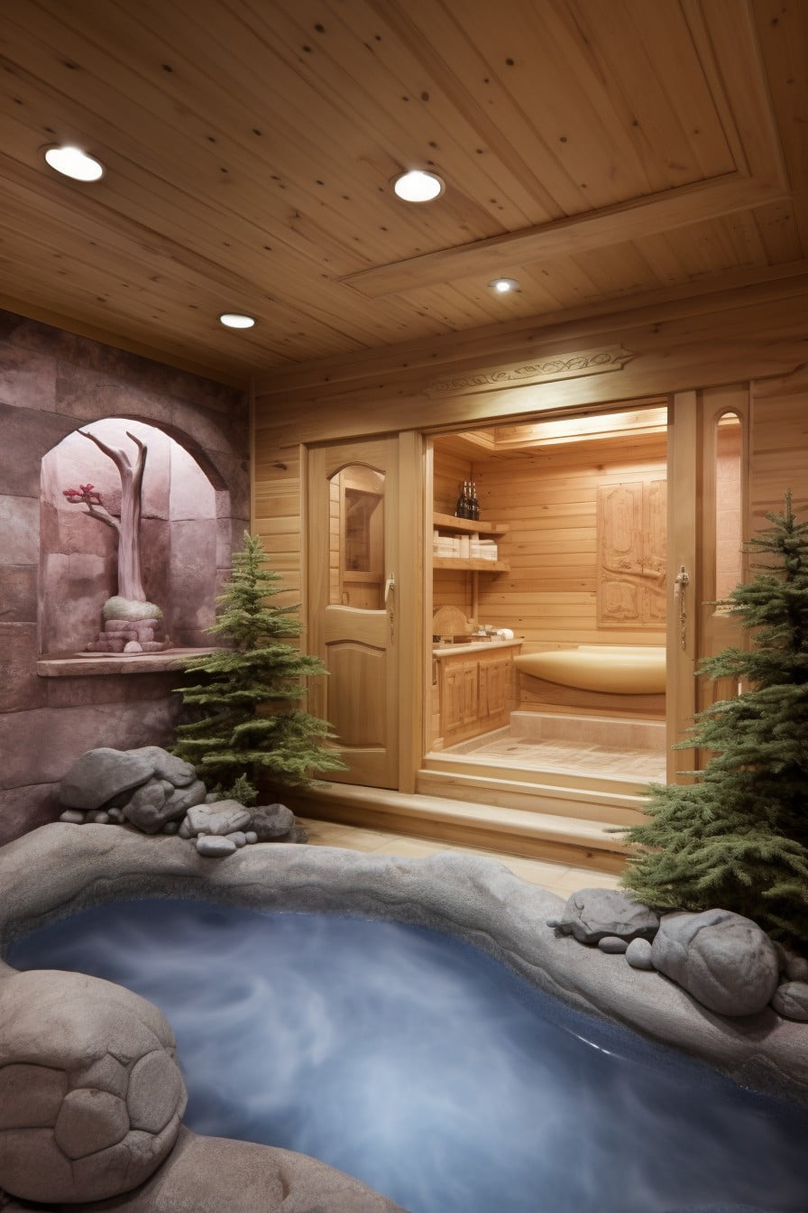 installing a sauna or steam room