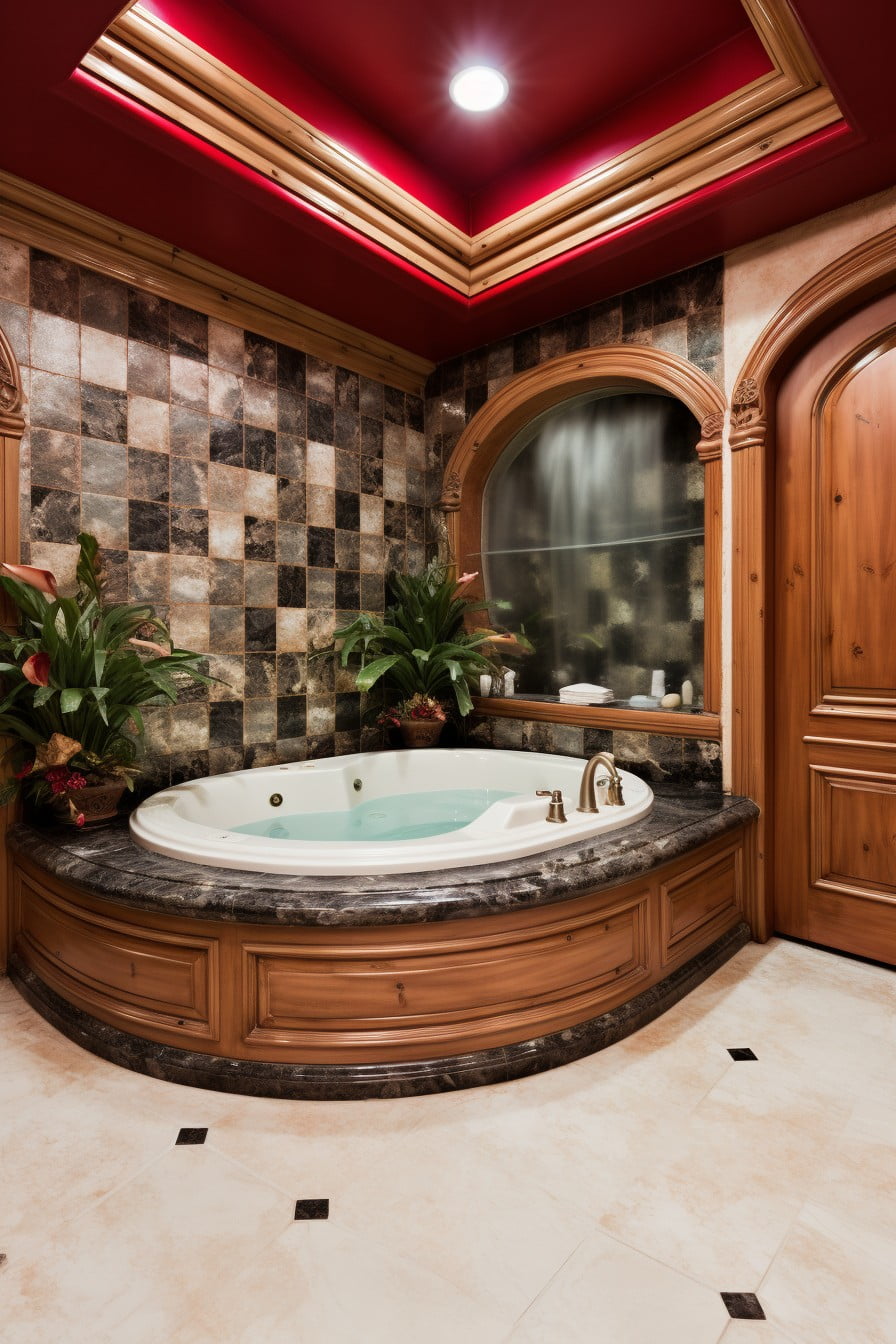 installment of a jacuzzi tub