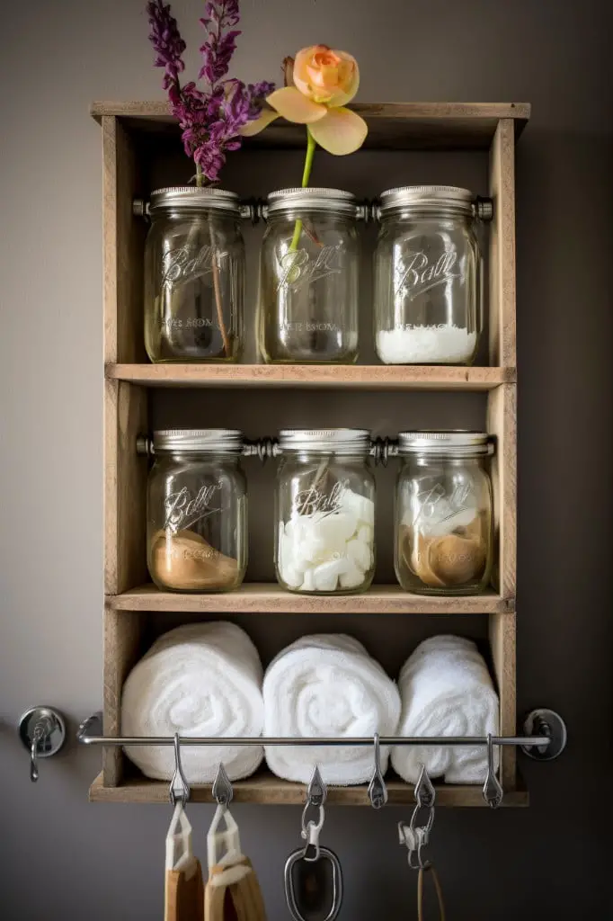 mason jar storage