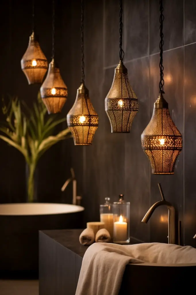 moroccan hanging lamps