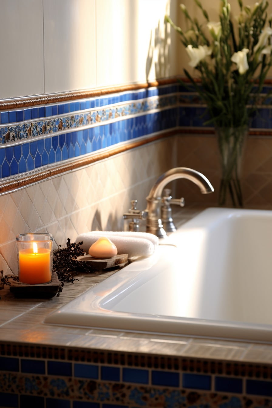 mosaic tile accents