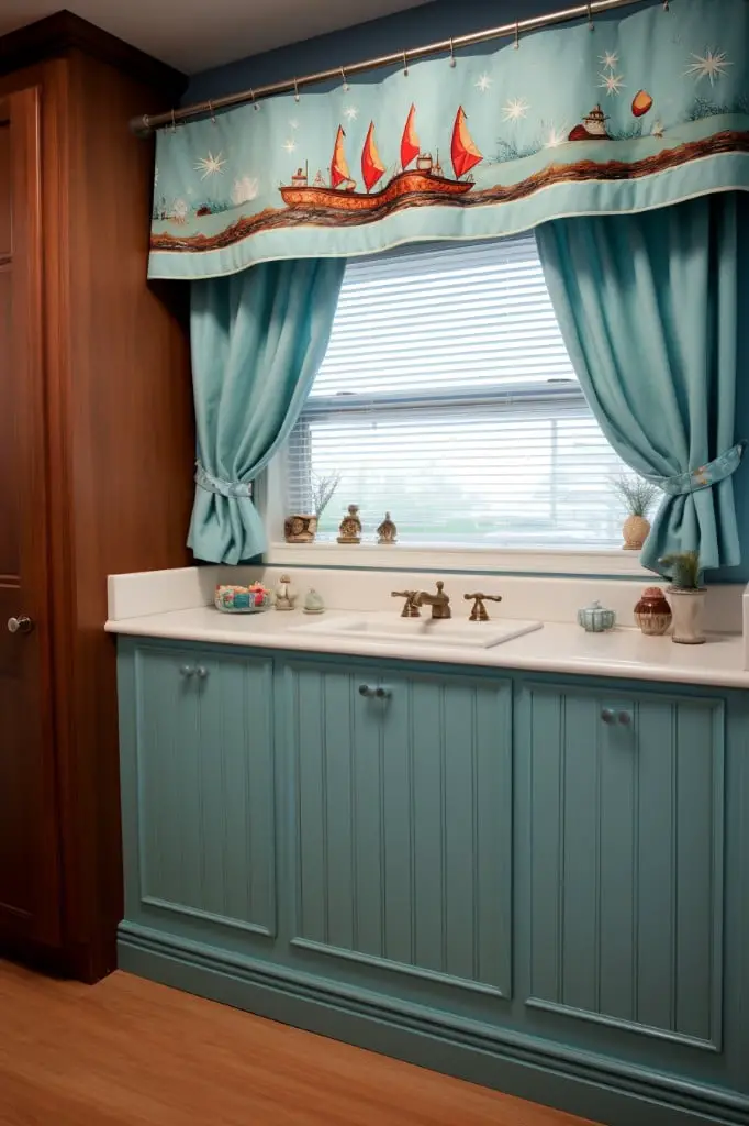 nautical themed valance