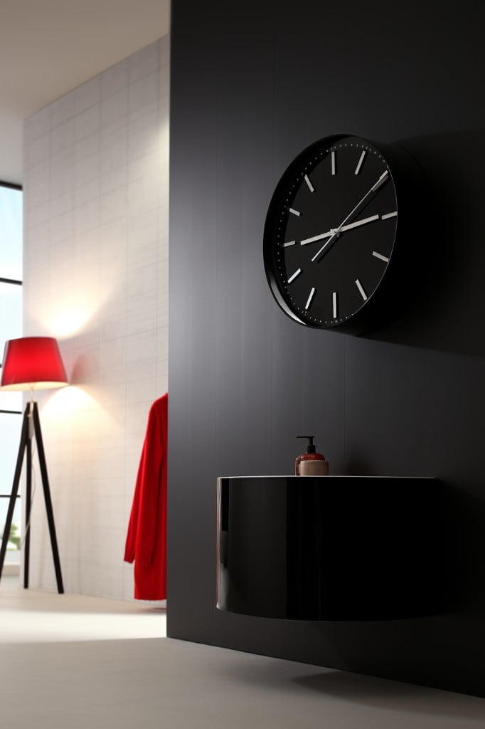 stylish minimalist clock