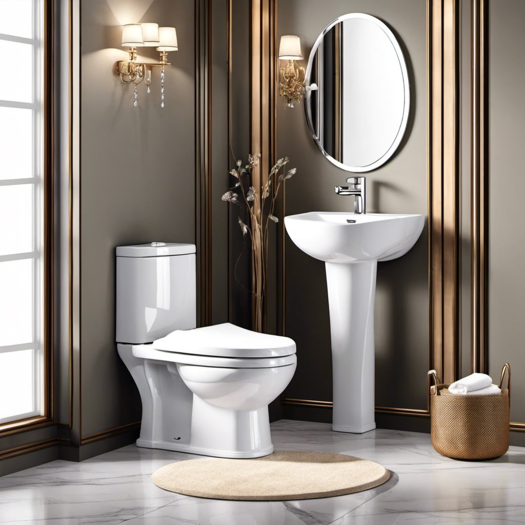 add a luxury bidet toilet seat for enhanced comfort