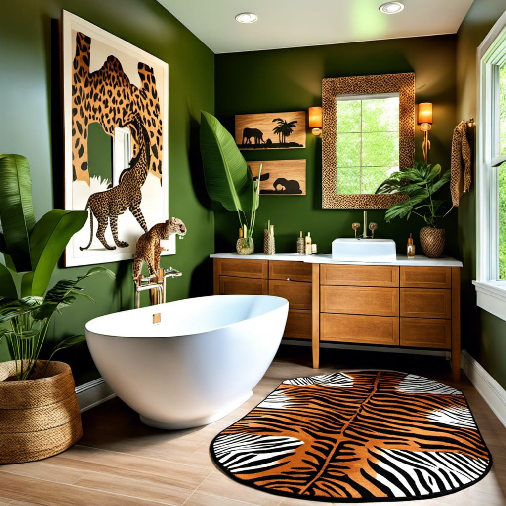 animal print rugs