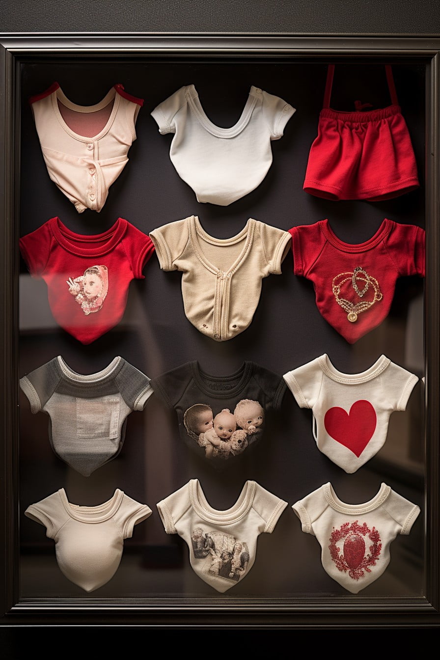 baby clothes memorabilia