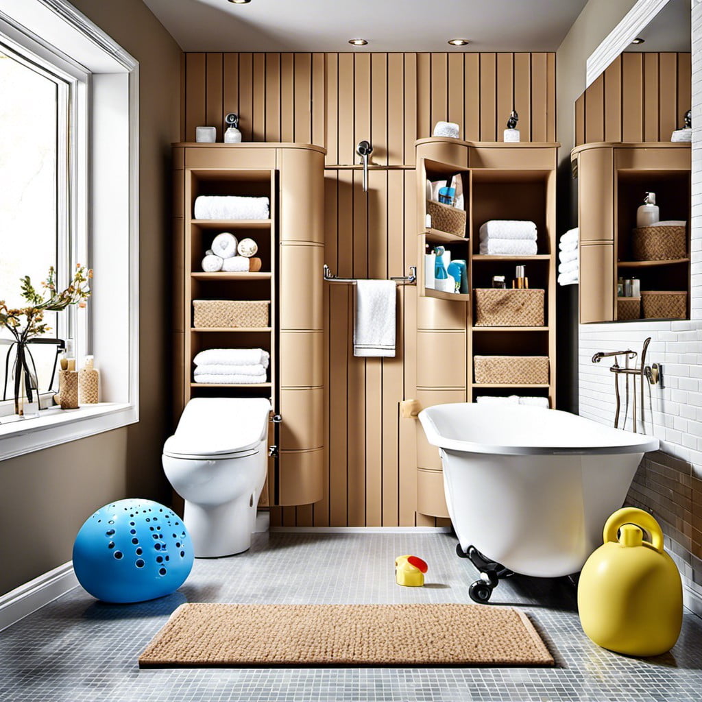 bath toy storage solutions