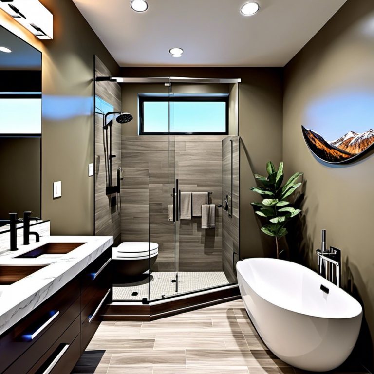 20 Stylish and Spacious Master Bathroom Ideas Without a Tub
