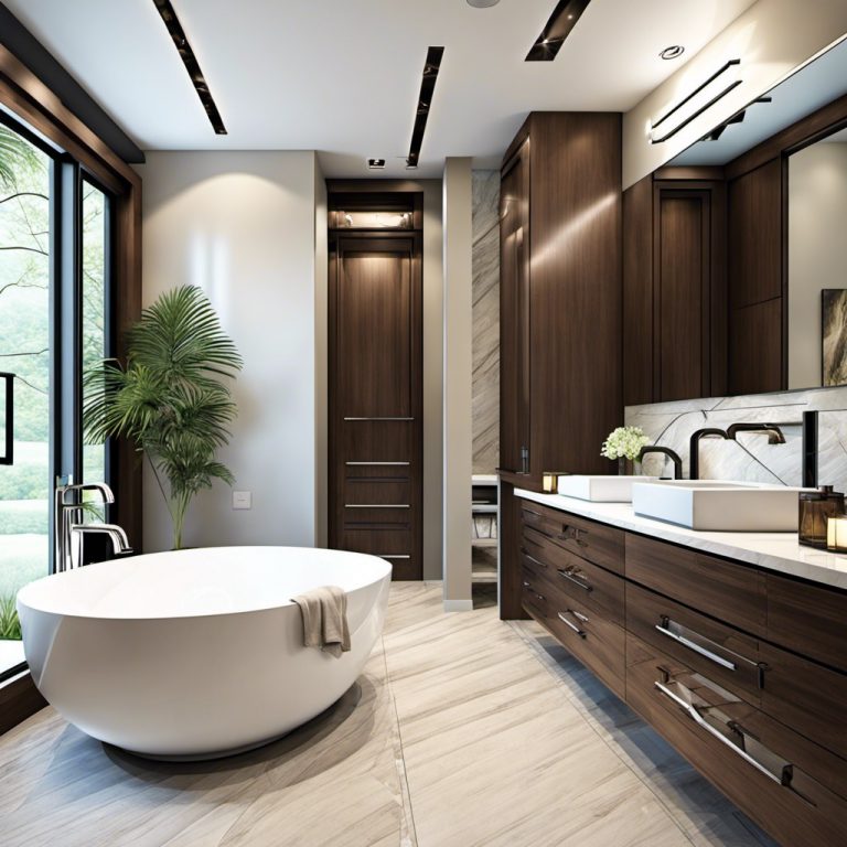 20 Stylish and Spacious Master Bathroom Ideas Without a Tub