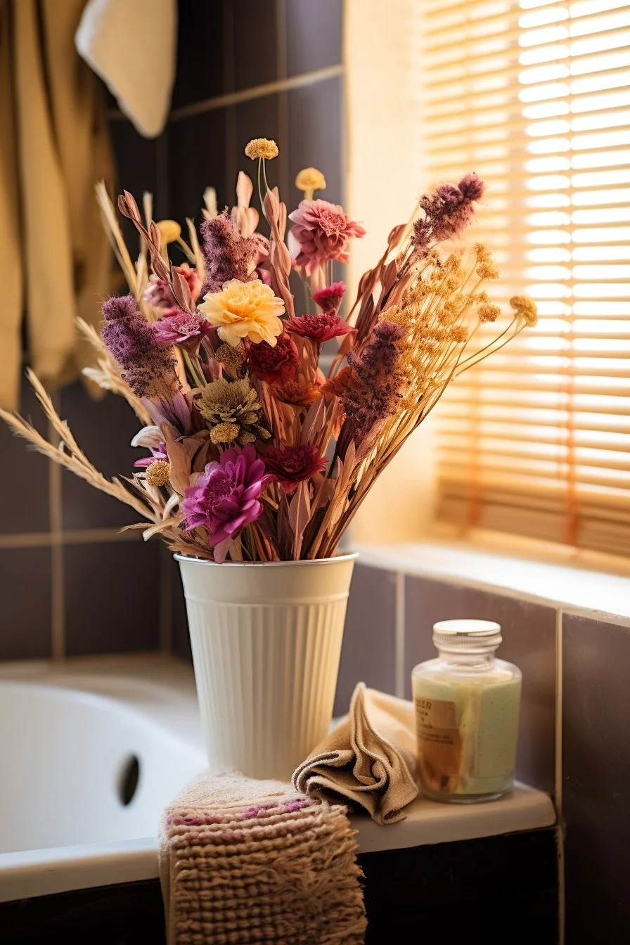 dried flower arrangements