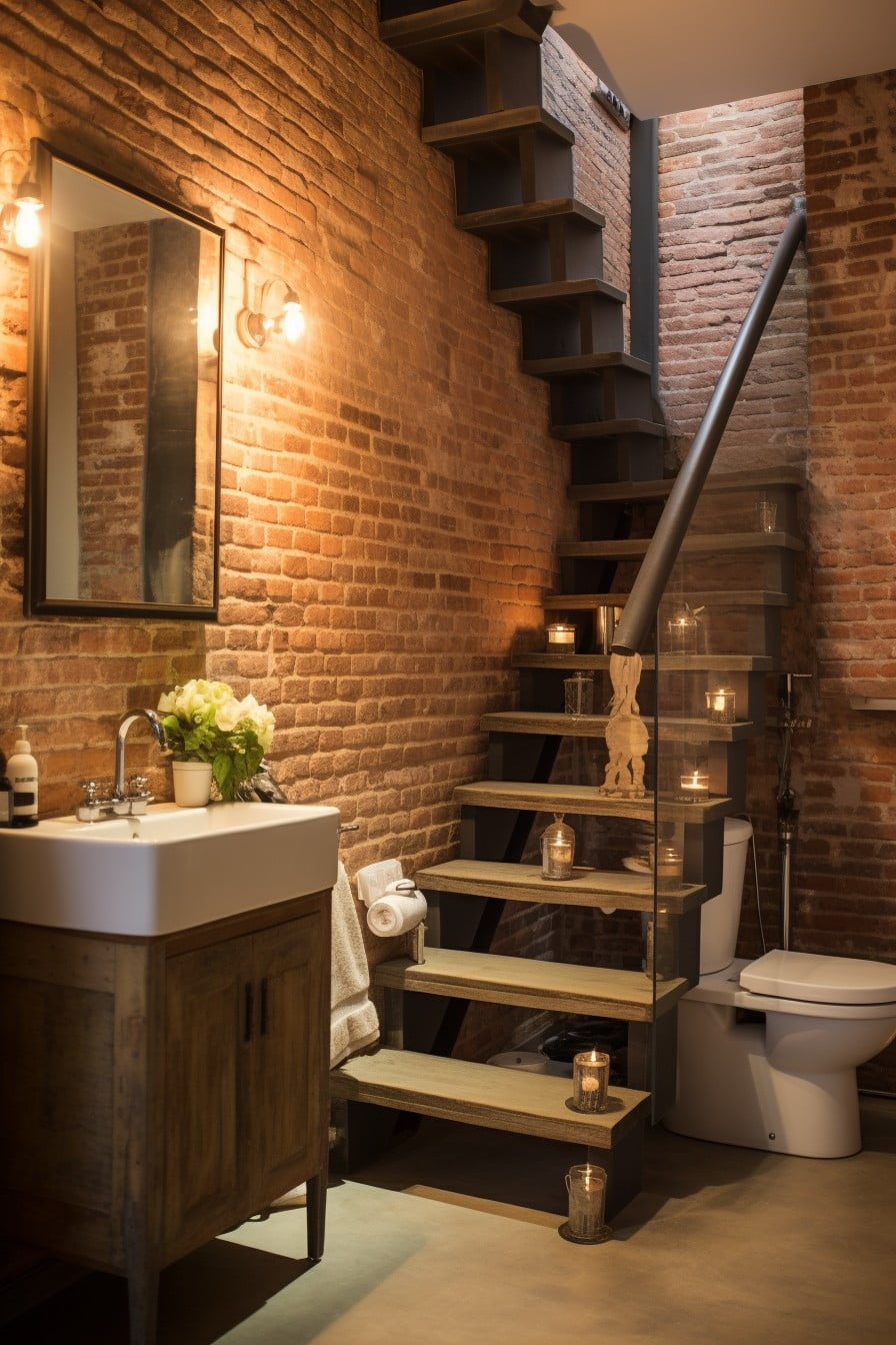 exposed brick theme