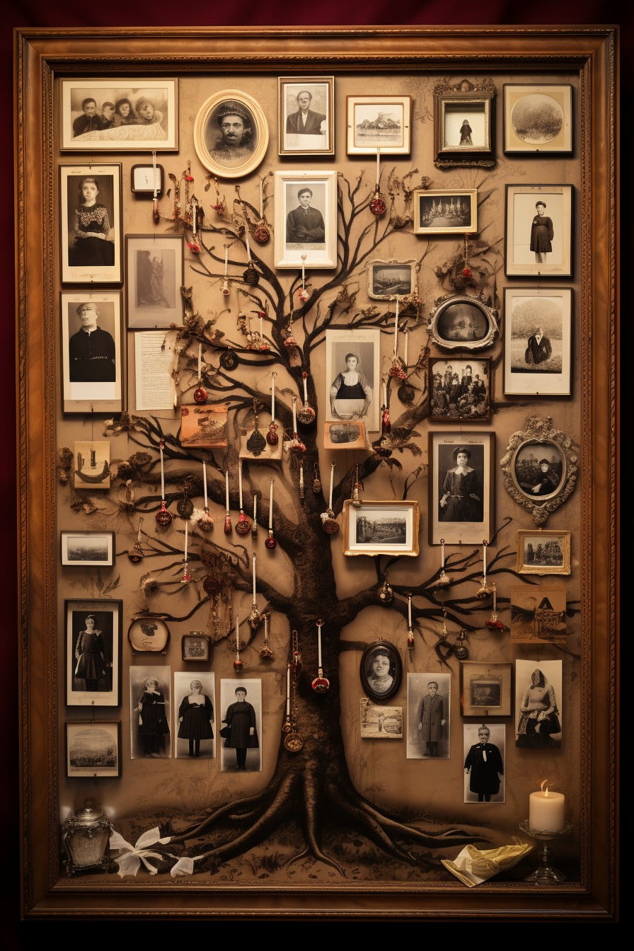 family genealogy box