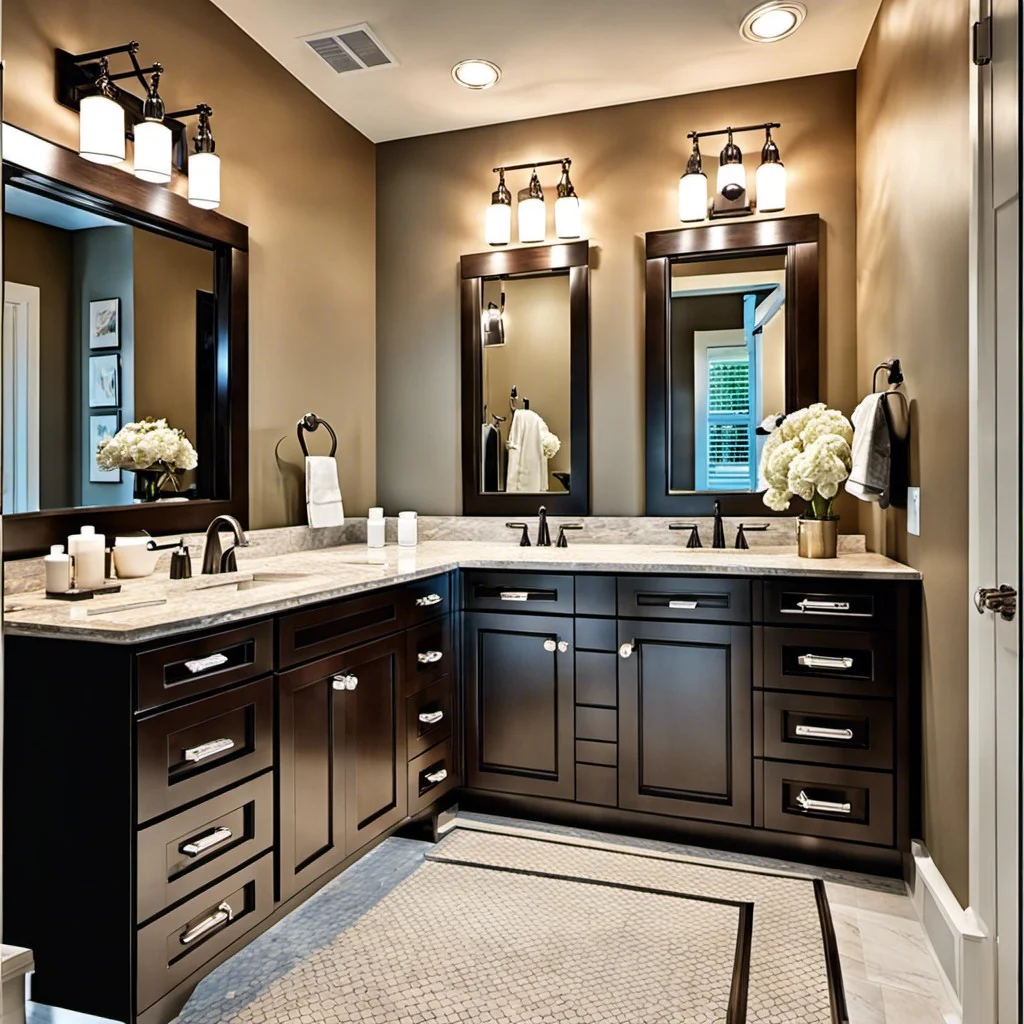 install a built in makeup vanity