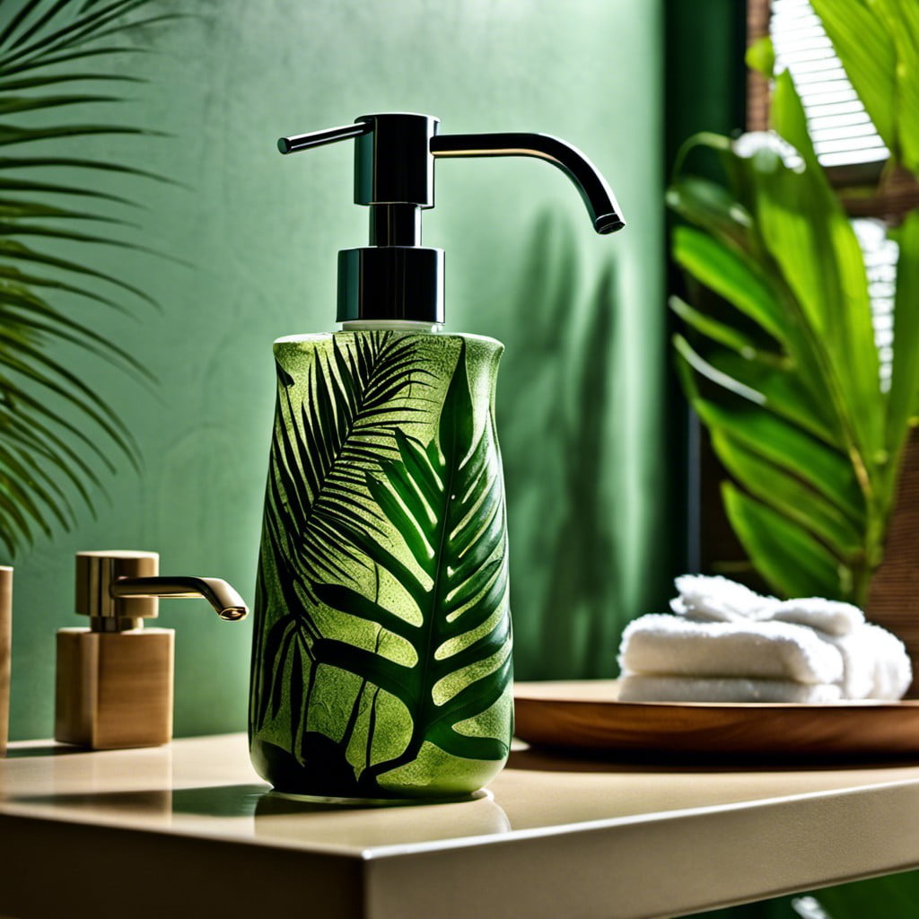 jungle themed soap dispenser